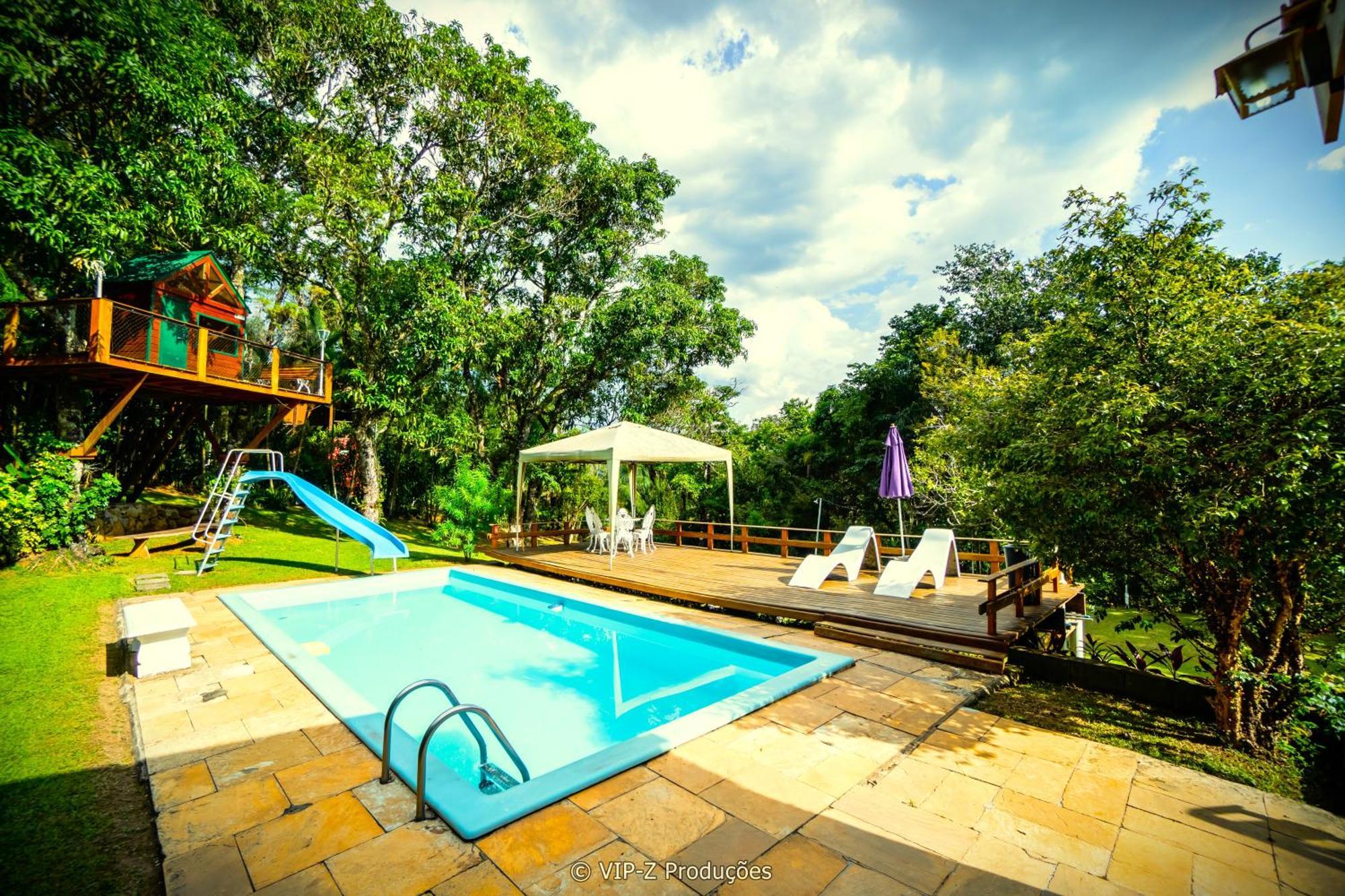 Chacara Atibaia Com Casa Na Arvore Exterior foto